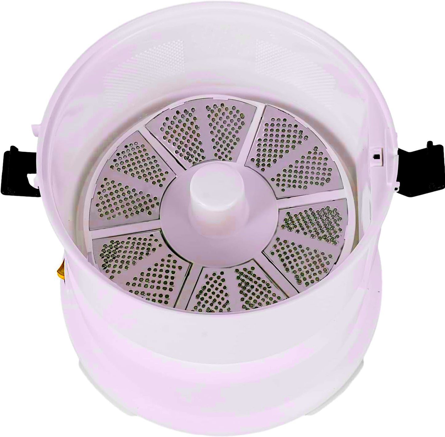 HEVOLER Commercial Electric Potato Peeler Machine, Electric Potato Peeler Automatic Peeling Machine One-button Drive Automatic Peeler Spinner for Kitchen