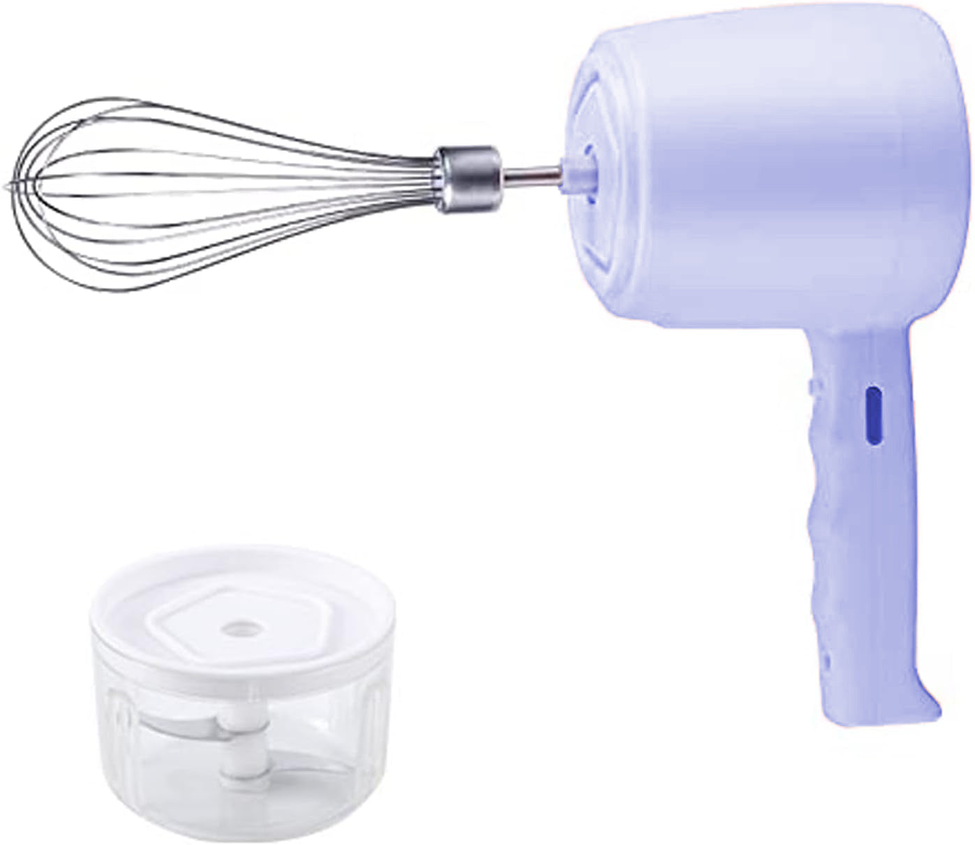 HEVOLER Electric Whisk, USB Rechargeable Detachable Handheld, Good Helper in the Kitchen Making Cakes